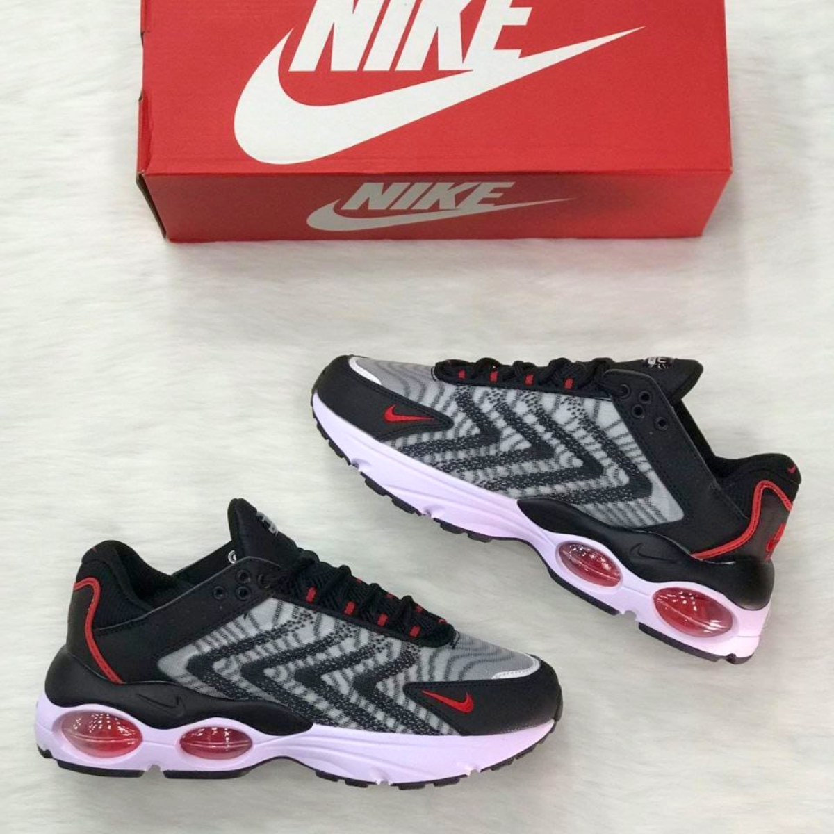 tenis nike air max tailwind original hombre color gris negro Comprar tienda onlineshoppingcenterg Colombia centro de compras en linea